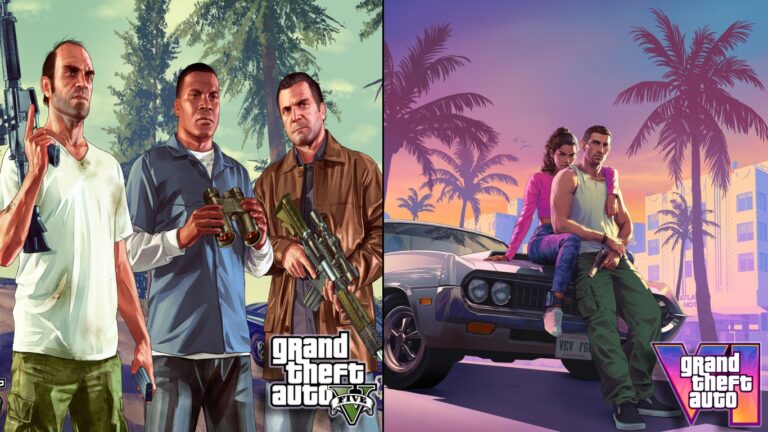 GTA 5 trailer vs GTA 6 trailer