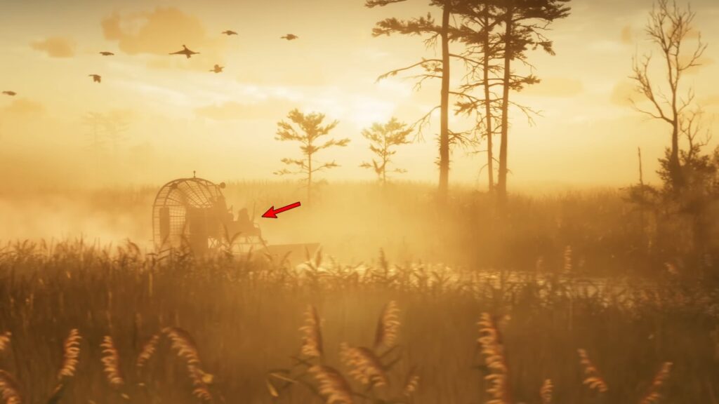 The airboat in the 0:19 of the trailer 