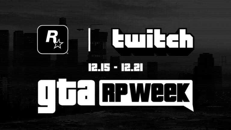 GTA RP week on Twitch