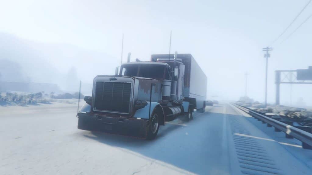 The Holiday Hauler Truck in GTA Online.