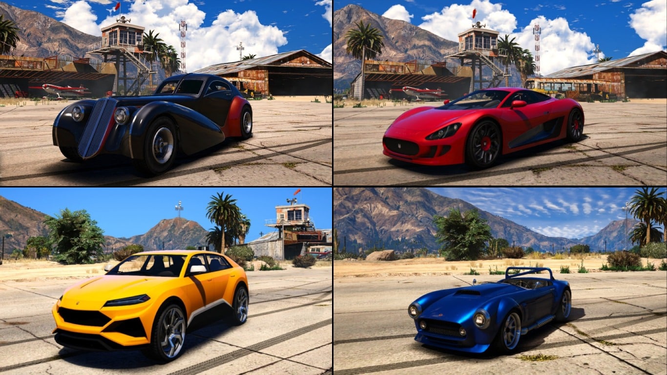 Best looking cars in GTA 5