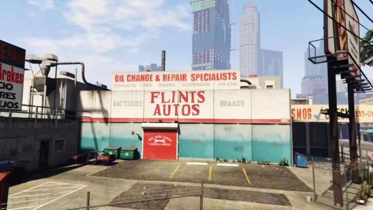 GTA Online best auto shop location