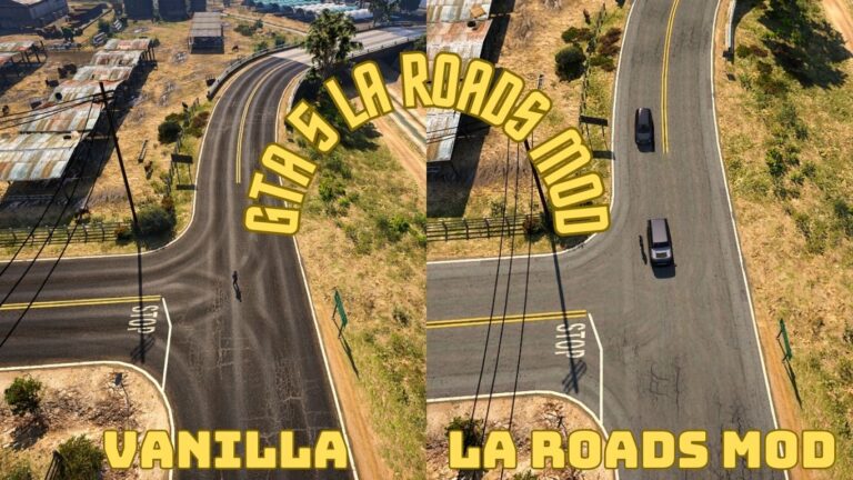 LA roads mod