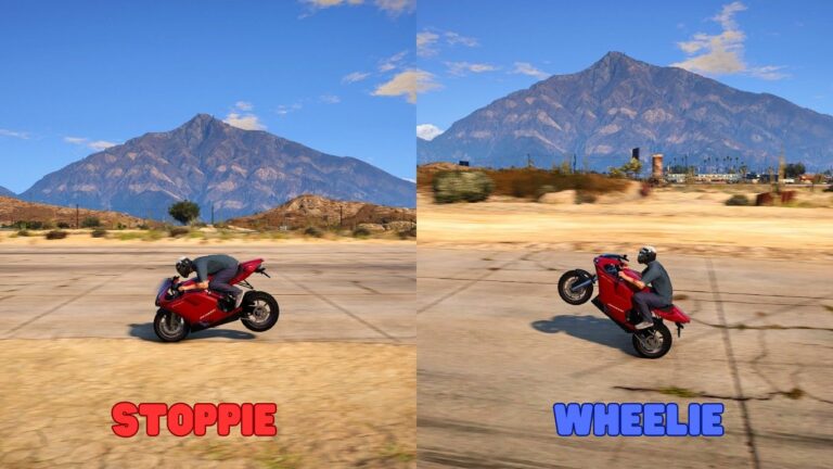 Stoppie Wheelie